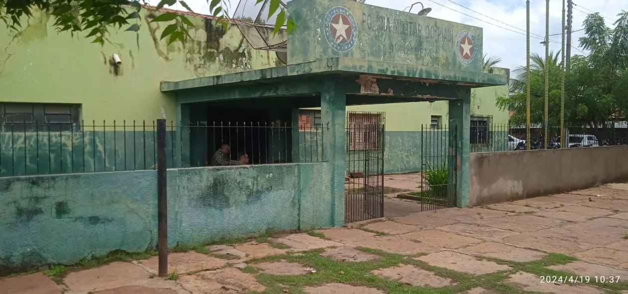 Prédio do 25º Batalhão da PM em Esperantina