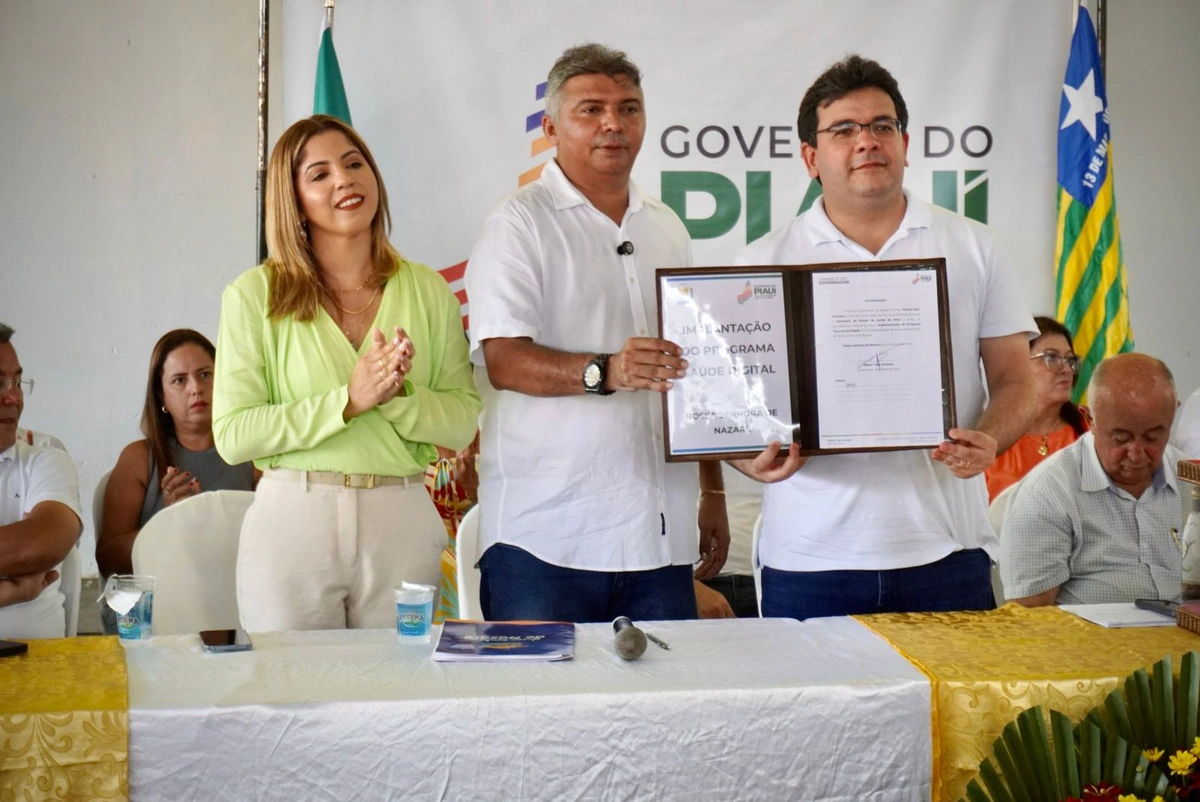Prefeito Zé Henrique e governador Rafael Fonteles