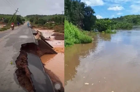 Prefeitura de Itainópolis decreta emergência após cheia do Rio Itaim