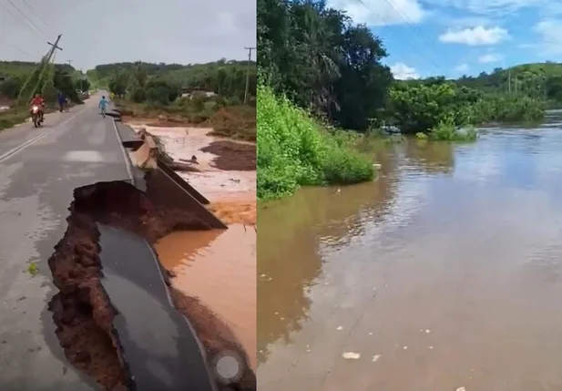 Prefeitura de Itainópolis decreta emergência após cheia do Rio Itaim