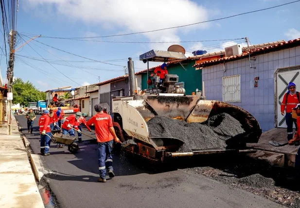 Prefeitura de Teresina anuncia recuperação asfáltica de ruas nesta segunda