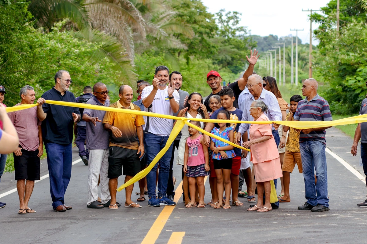 Prefeitura de Teresina inaugura pavimentação asfáltica da TER 335 no Povoado Amparo