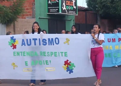 Prefeitura de Uruçuí promove Caminhada de Conscientização do Autismo