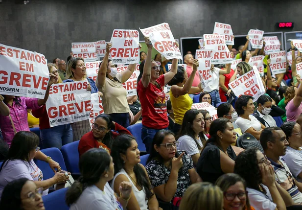 Professores na Câmara