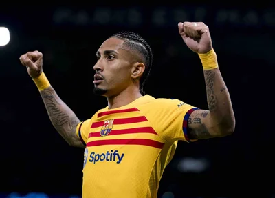 Raphinha foi o destaque da vitória do Barcelona