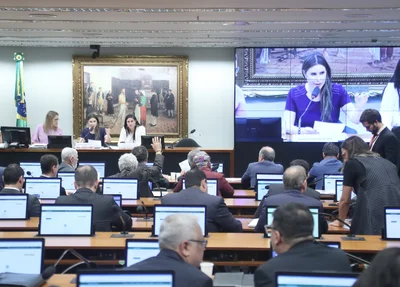 Reunião da Comissão de Constituição e Justiça da Câmara