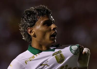 Richard Ríos marcou o gol da vitória do Palmeiras