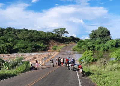 Rio Itaim em Jacobina do Piauí