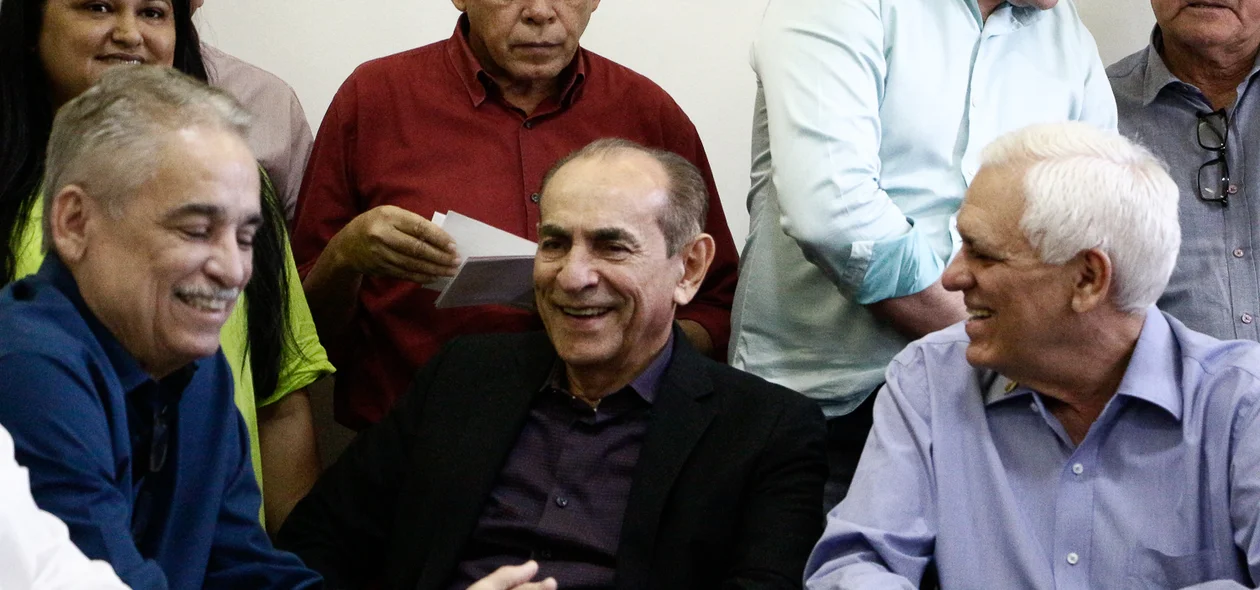 Robert Rios, Marcelo Castro e Themístocles Filho