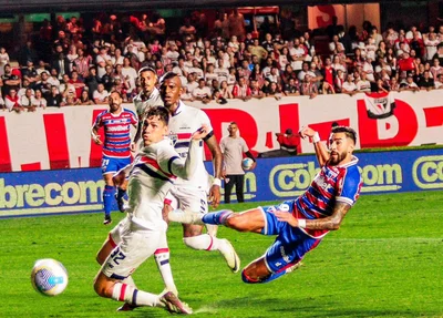 São Paulo perdeu para o Fortaleza no Morumbis