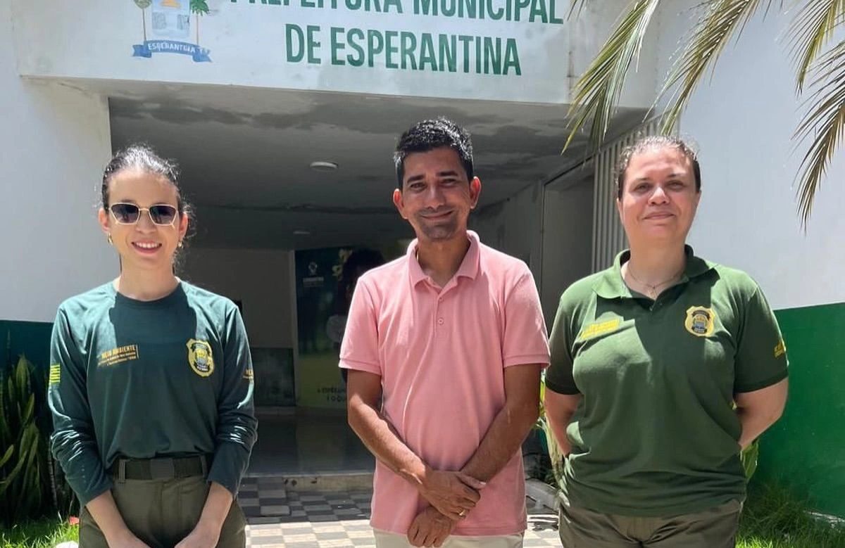 Secretário de Meio Ambiente de Esperantina recebe auditoras da SEMARH