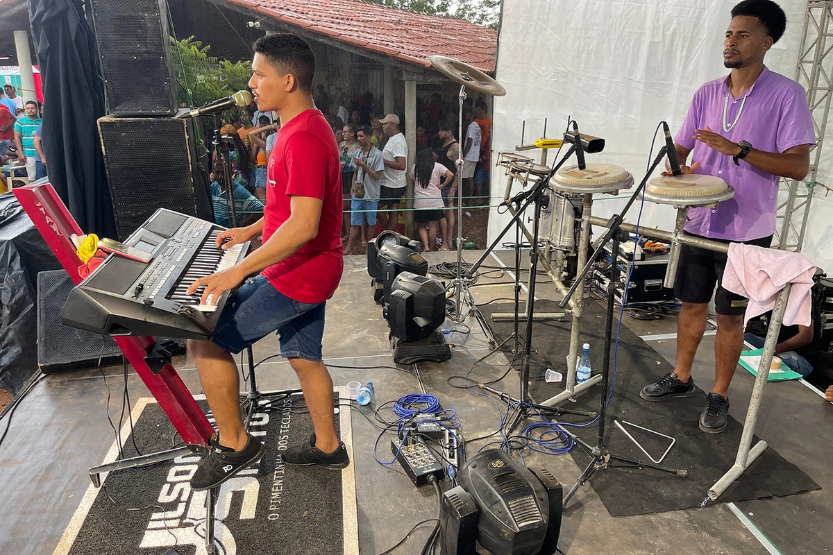 Segurança e muita festa com Wilson Santos e outras atrações