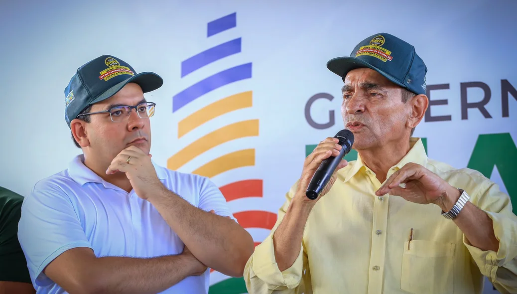 Senador Marcelo Castro e Governador Rafael Fonteles