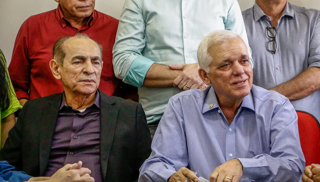 Senador Marcelo Castro e Vice-governador Themistocles Filho