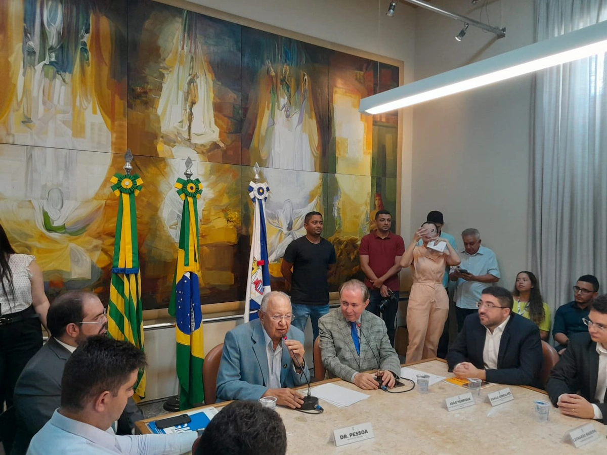 Solenidade no Salão Nobre da Prefeitura de Teresina