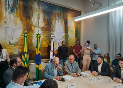 Solenidade no Salão Nobre da Prefeitura de Teresina