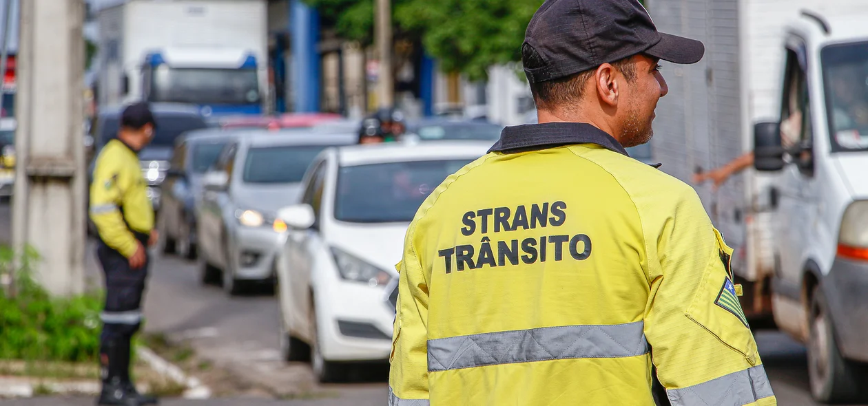 Strans controlou o trânsito no local