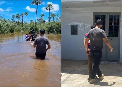 Suspeito foi capturado em uma área de riacho na zona rural de José de Freitas