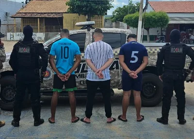 Suspeitos de praticarem estupro coletivo em Alegrete do Piauí