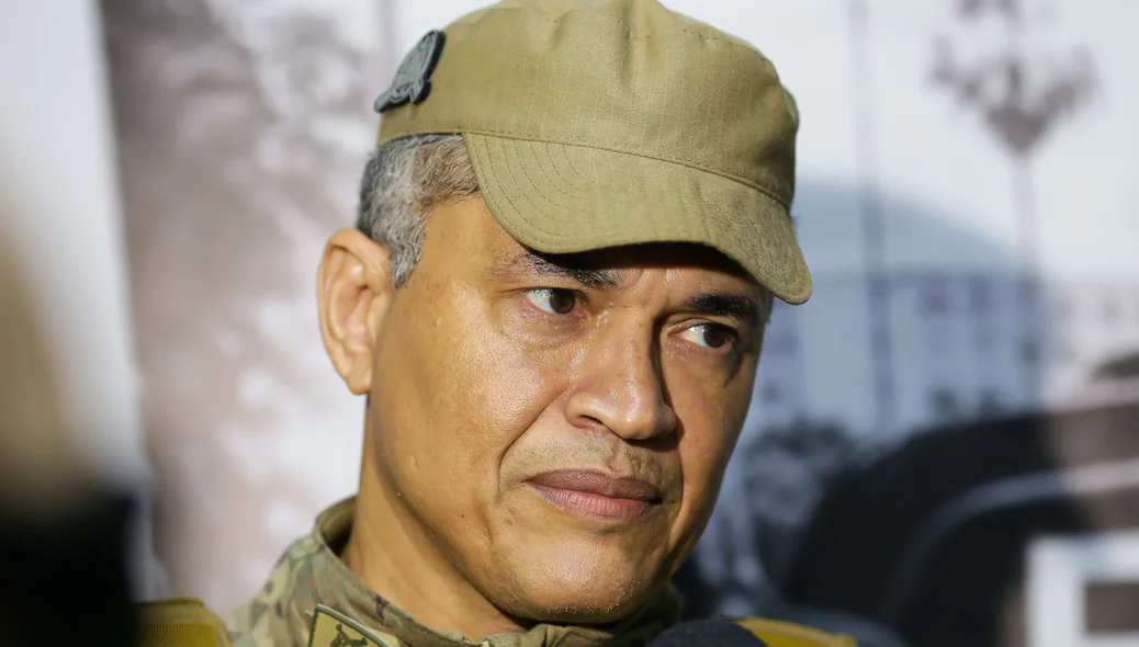 Tenente-coronel Alves, comandante do BEPI