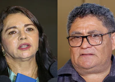 Teresa Britto e Cícero Magalhães