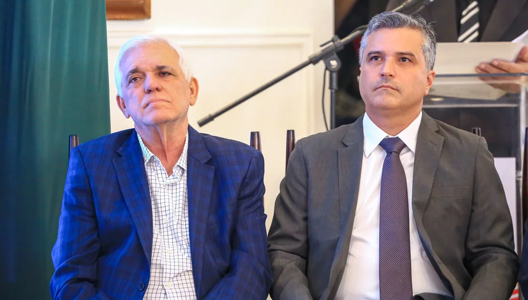 Themístocles Filho e o deputado Vinícius Nascimento