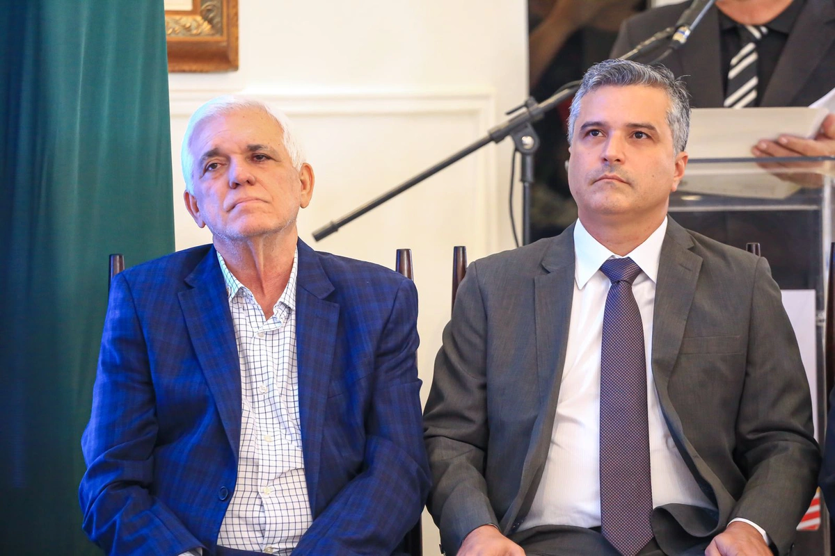 Themístocles Filho e o deputado Vinícius Nascimento
