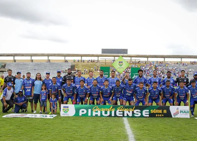 Time do Parnahyba na final do Piauiense 2024