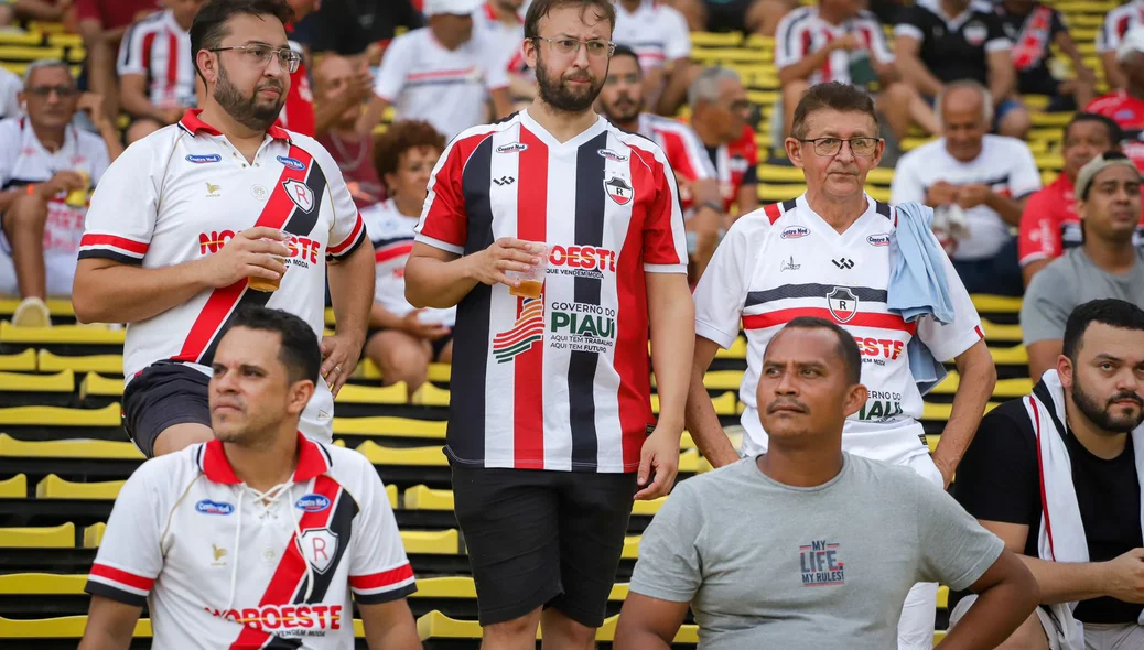 Torcedor presente na estreia do River na Série D
