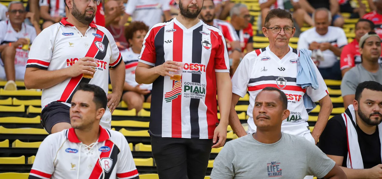 Torcedor presente na estreia do River na Série D