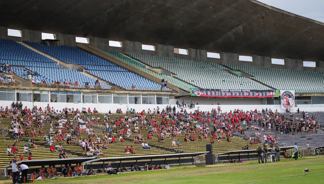 Torcida do River compareceu ao Albertão na estreia da Série D 2024