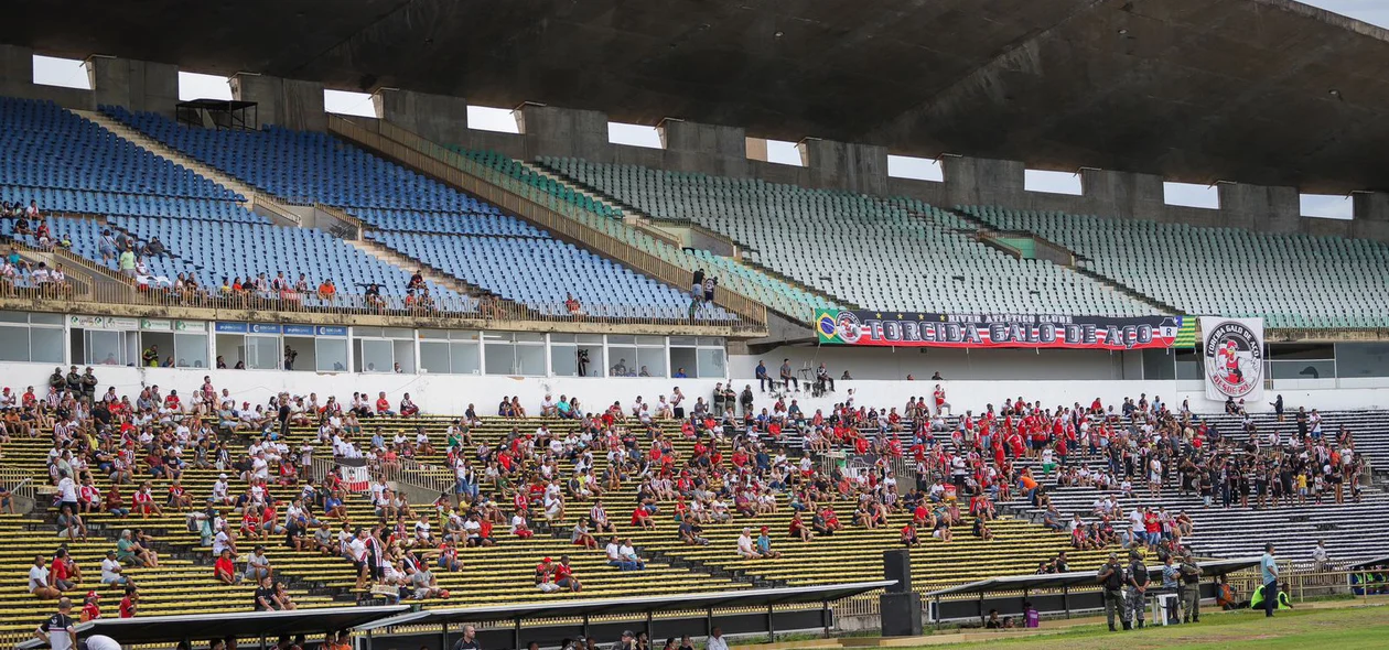 Torcida do River compareceu ao Albertão na estreia da Série D 2024