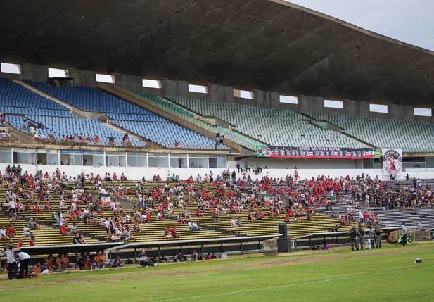 Torcida do River compareceu ao Albertão na estreia da Série D 2024