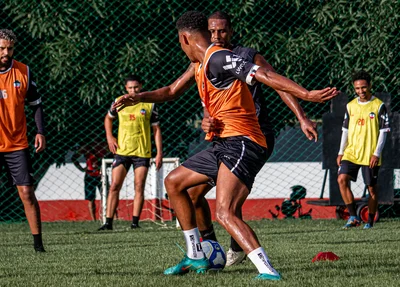 Treino do River para o Brasileirão Série D 2024