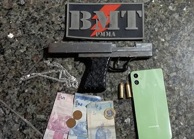 Três homens são apreendidos por porte ilegal de arma em Timon