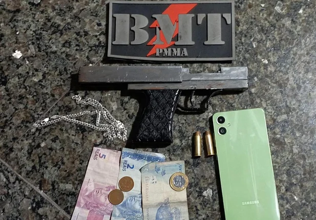 Três homens são apreendidos por porte ilegal de arma em Timon