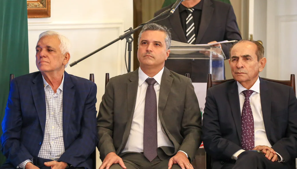 Vice-governador Themístocles Filho e o senador Marcelo Castro