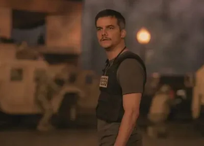 Wagner Moura no filme "Guerra Civil"