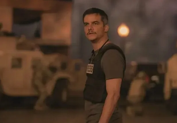 Wagner Moura no filme "Guerra Civil"