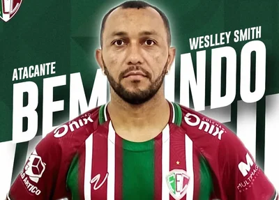Wesley Smith, atacante do Fluminense-PI