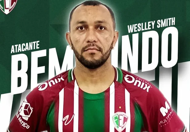 Wesley Smith, atacante do Fluminense-PI