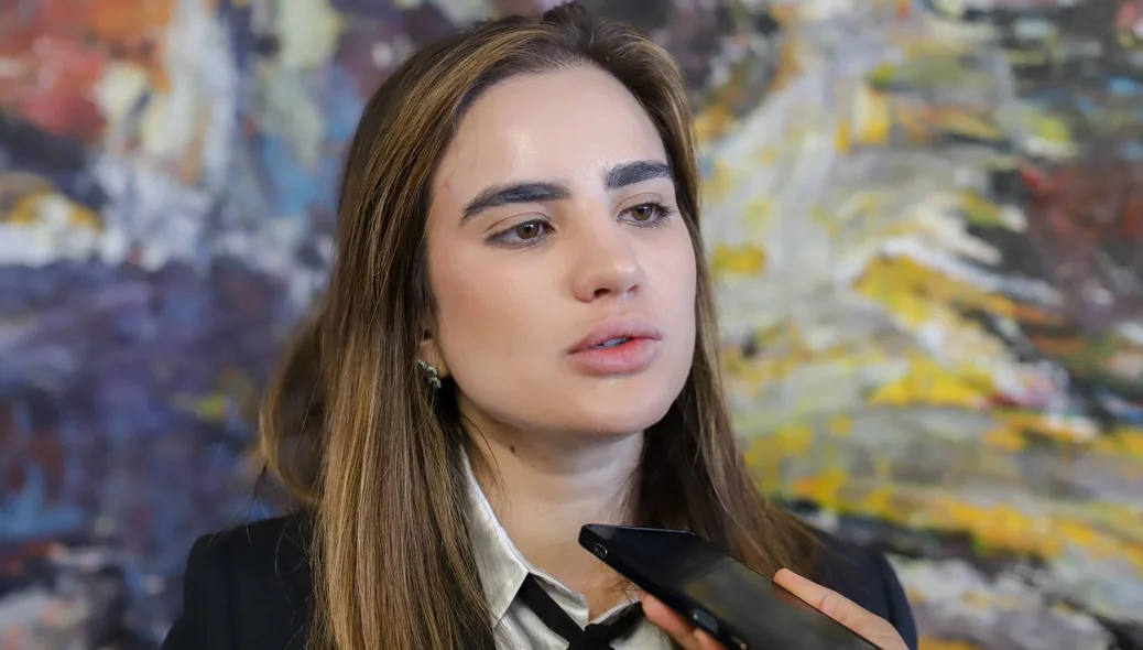 A deputada estadual também esteve presente na solenidade