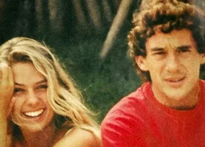 Adriane Galisteu e Ayrton Senna