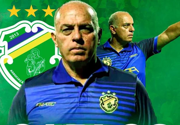 Altos anuncia retorno do técnico Carlos Rabello para a Série D