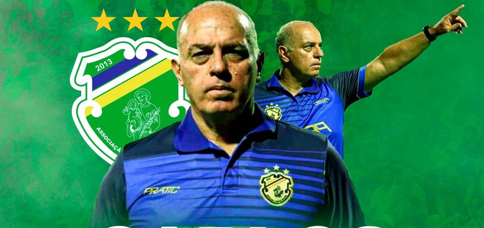 Altos anuncia retorno do técnico Carlos Rabello para a Série D