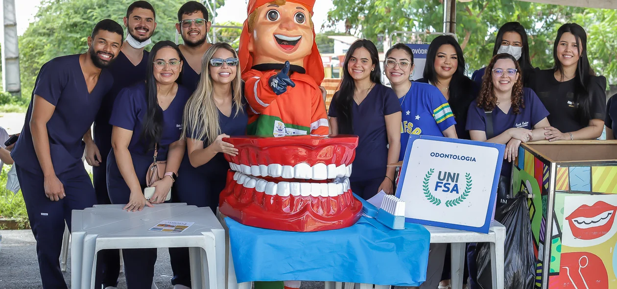 Alunos da faculdade participaram do projeto