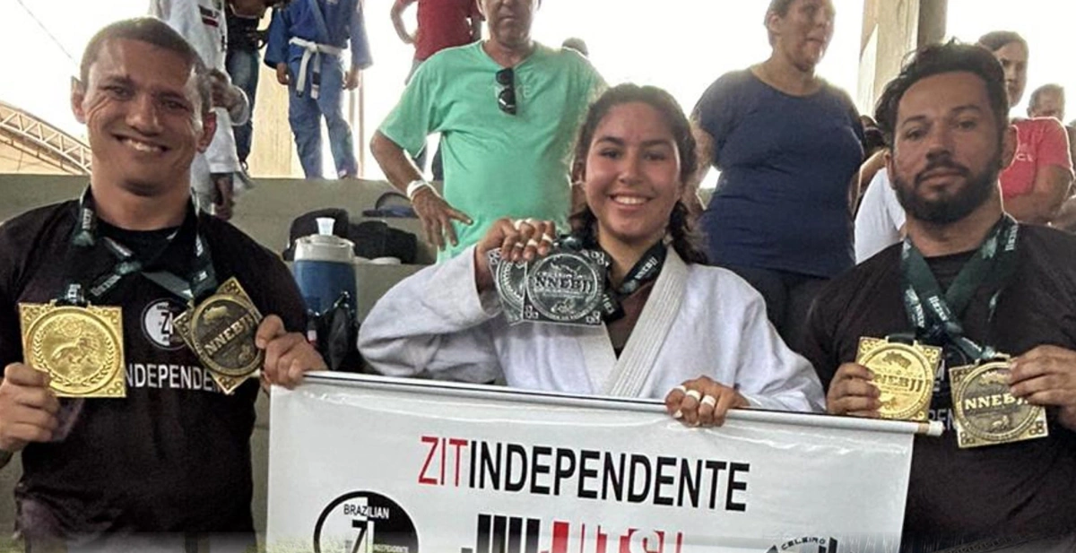Atletas de Uruçuí ganham medalhas em campeonato de Jiu-Jitsu