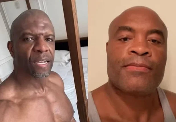 Ator Terry Crews anuncia luta contra Anderson Silva no Brasil