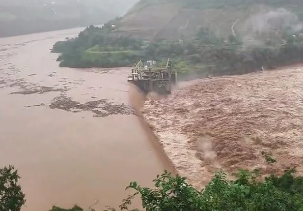 Barragem rompeu no Rio Grande do Sul