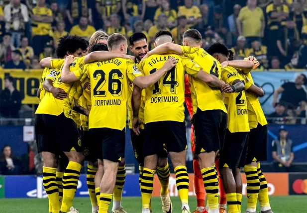 Borussia Dortmund venceu o PSG no jogo de ida das semifinais